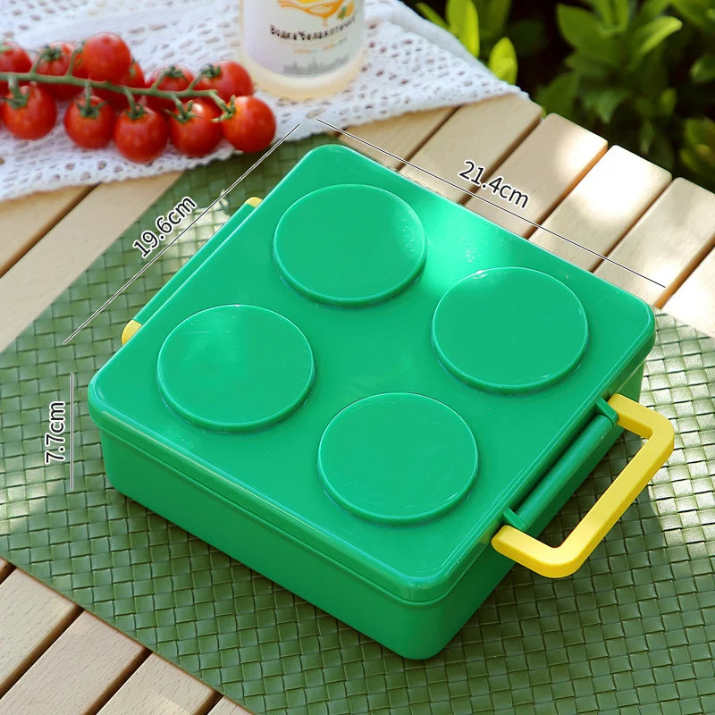 Unisex Lebensmittelaufbewahrungsbehälter mit kreativem Stapeldesign 7