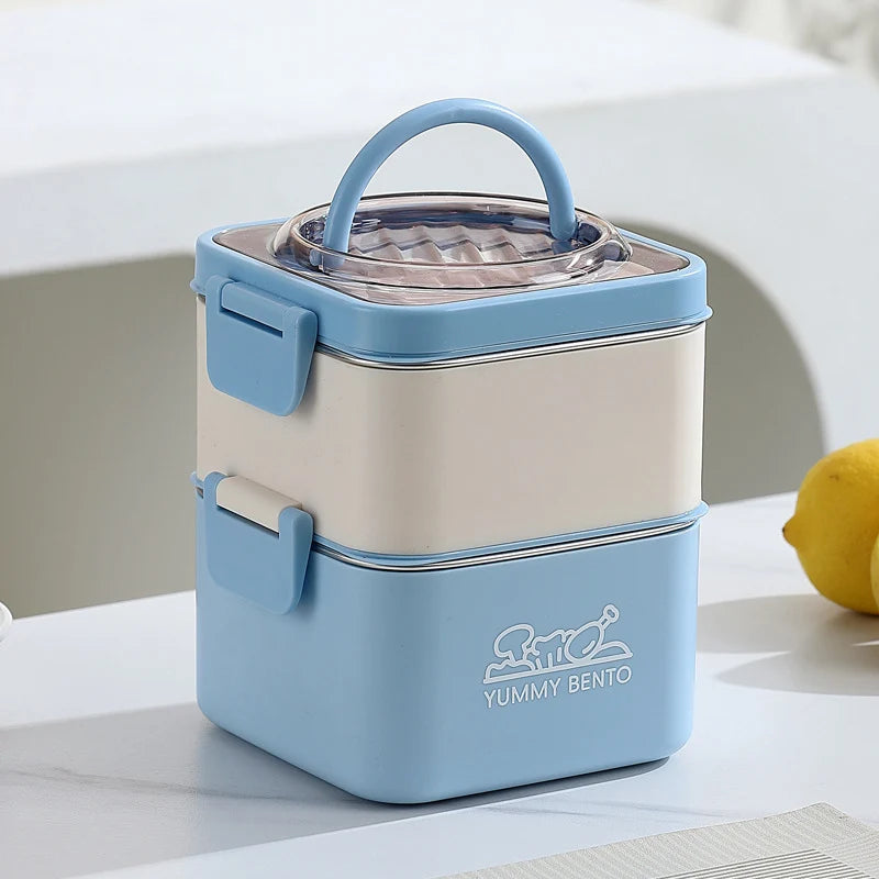 Unisex Lunchbox mit mehreren Fächern und praktischem Design 6