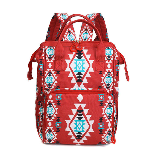 Unisex Reiserucksack mit geometrischem Muster 2