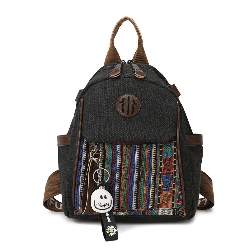 Unisex Rucksack Canvas Modernes Design 0