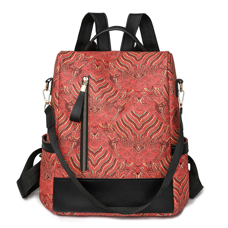 Unisex Rucksack Strukturierter Look Funktional 1