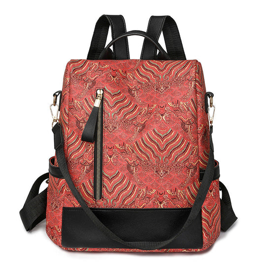 Unisex Rucksack Strukturierter Look Funktional 1