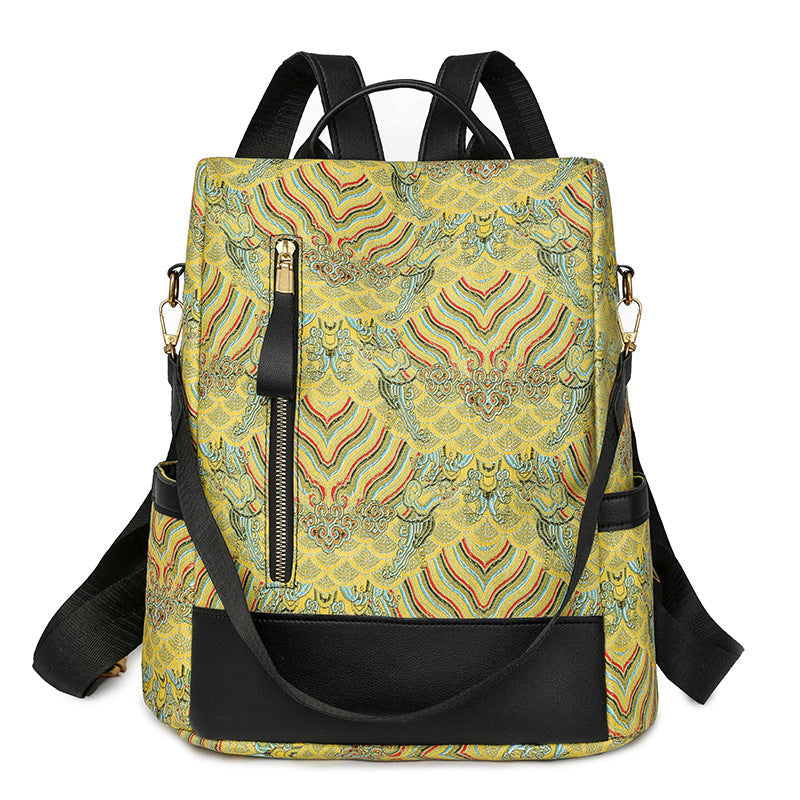 Unisex Rucksack Strukturierter Look Funktional 2