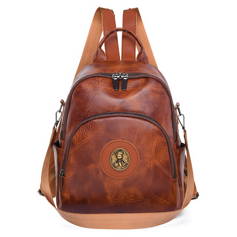 Unisex Rucksack Vintage-Stil Funktional 0