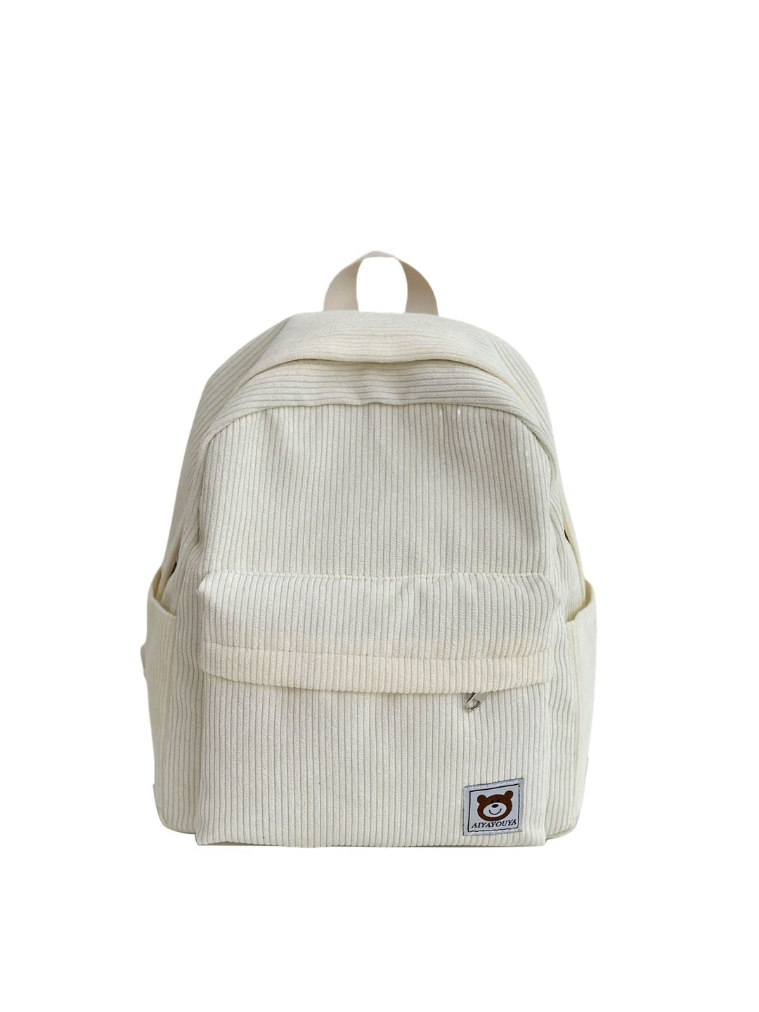 Unisex Rucksack im Cord-Stil mit praktischem Design 0