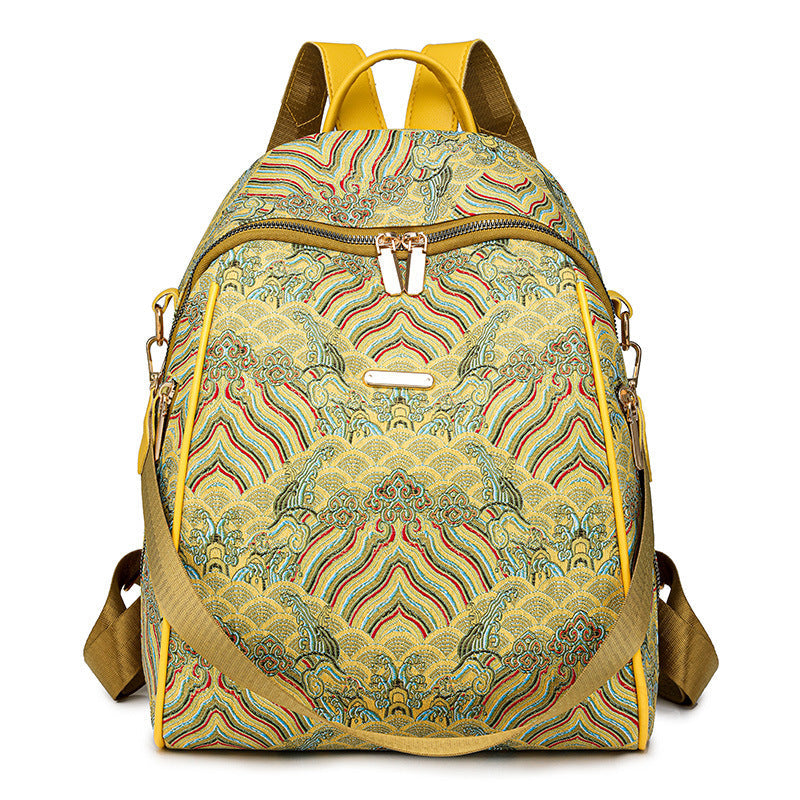 Unisex Rucksack mit Boho-Muster 0