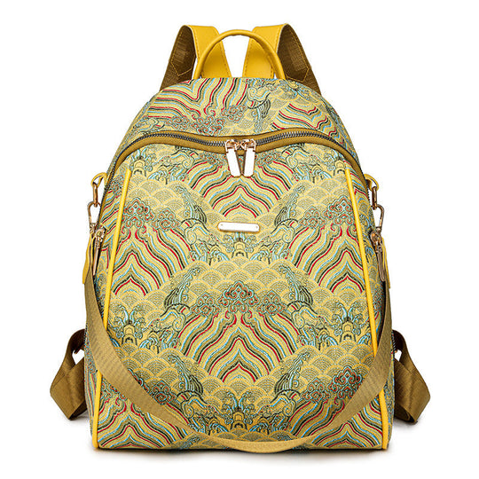 Unisex Rucksack mit Boho-Muster 0