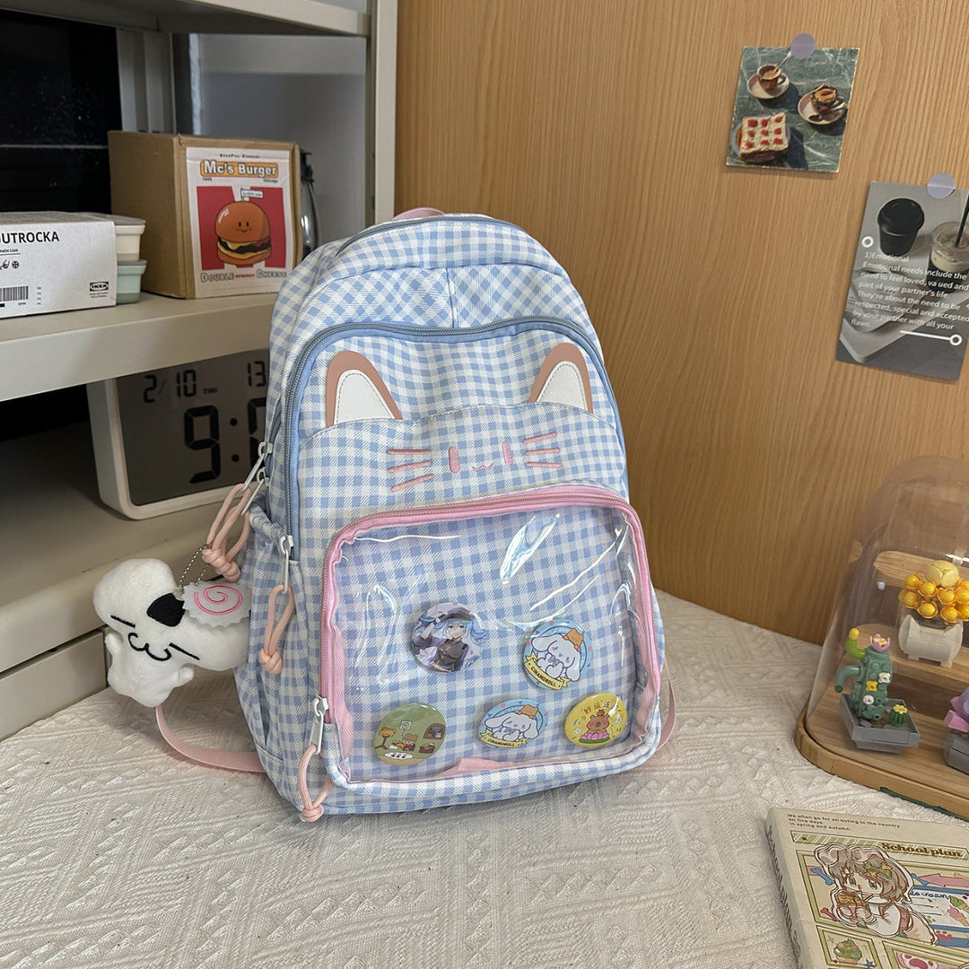 Unisex Rucksack mit Katzenmotiv Verspielt 1