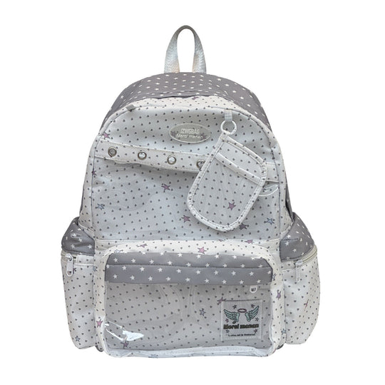 Unisex Rucksack mit Sternenmuster Verspielt und Praktisch 0