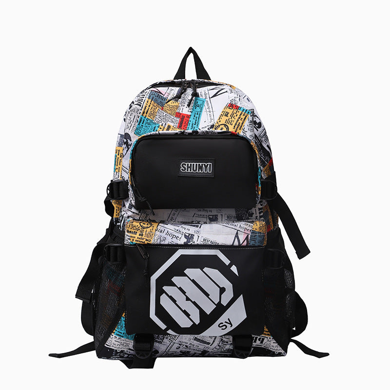 Unisex Rucksack mit modernem Grafikdesign 1
