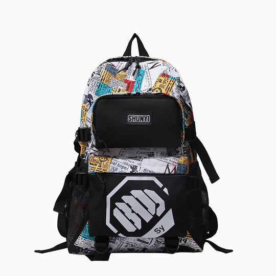 Unisex Rucksack mit modernem Grafikdesign 1