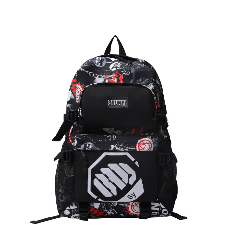 Unisex Rucksack mit modernem Grafikdesign 2