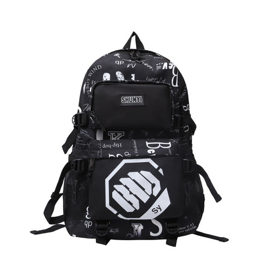 Unisex Rucksack mit modernem Grafikdesign 3