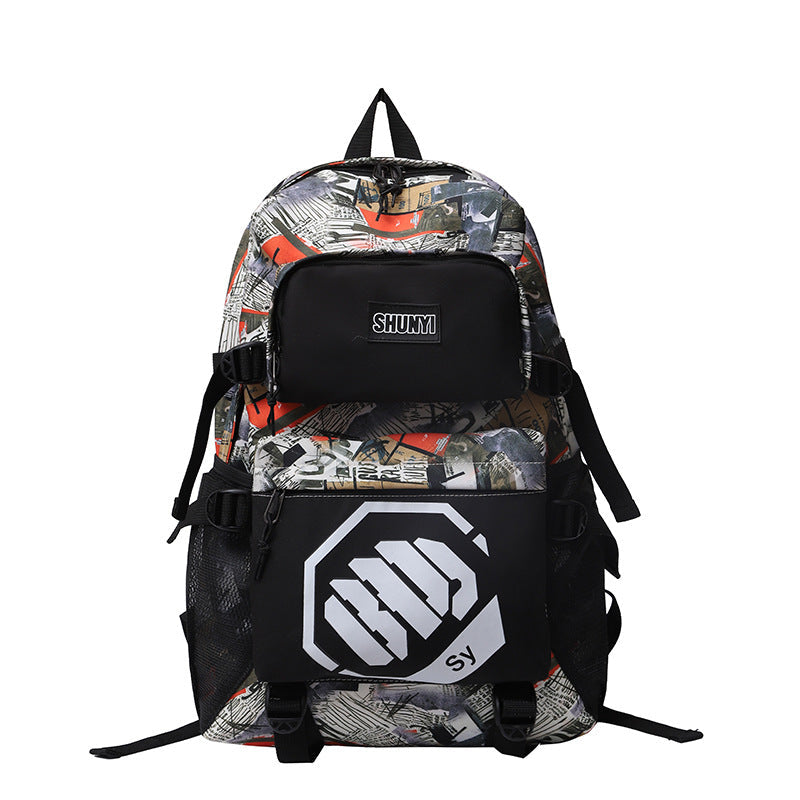 Unisex Rucksack mit modernem Grafikdesign 4