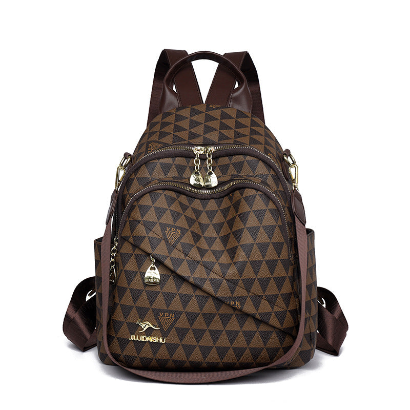 Unisex Rucksack mit modernem geometrischem Muster 2