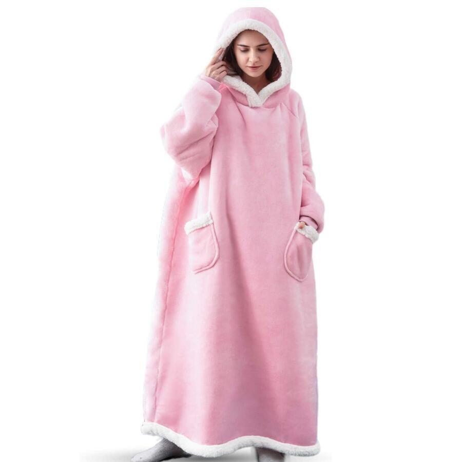 Unisex Tragbare Hoodie-Decke für ultimativen Komfort 3