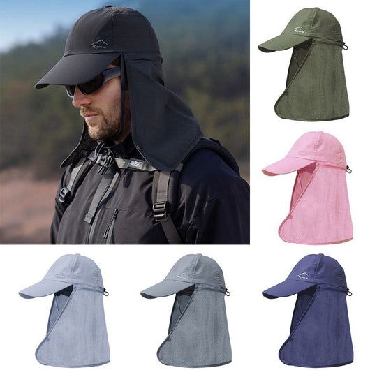 Unisex Truckerhut mit Nackenschutz für Outdoor-Aktivitäten 5