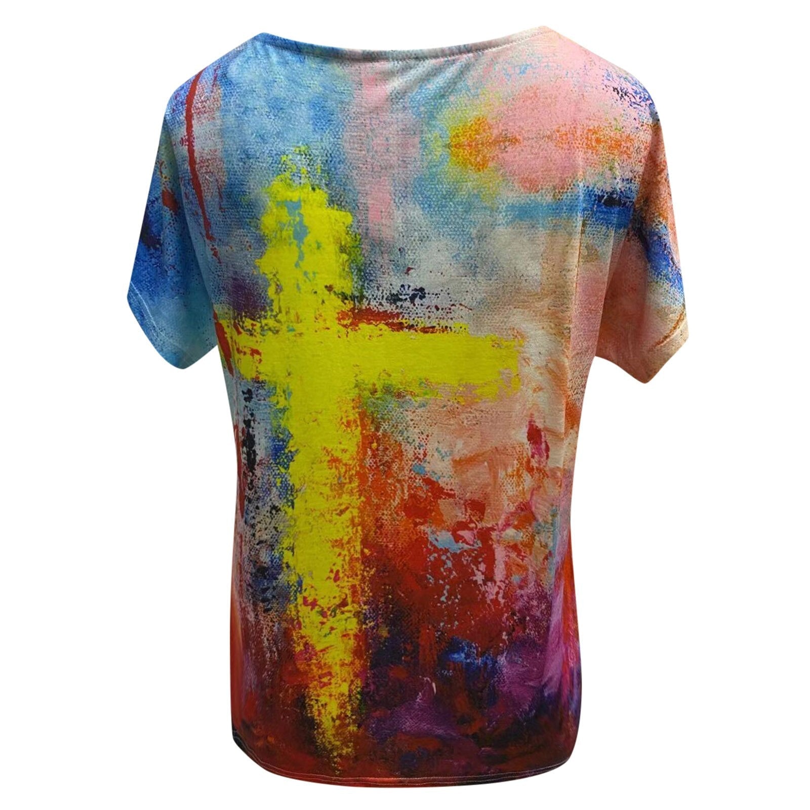 Vintage Cross Grafik-T-Shirts