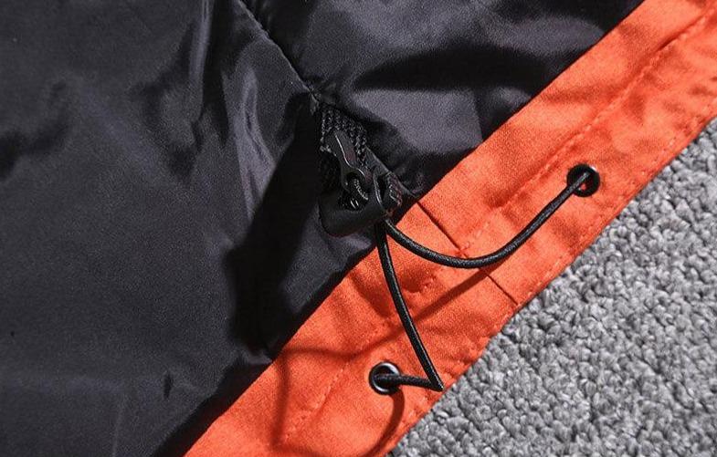 Warme Dicke Kapuzen-Pufferjacke