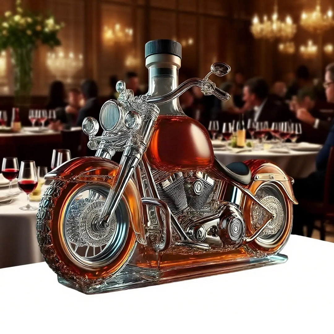 Whisky Dekanter Motorrad Design für Männer 0