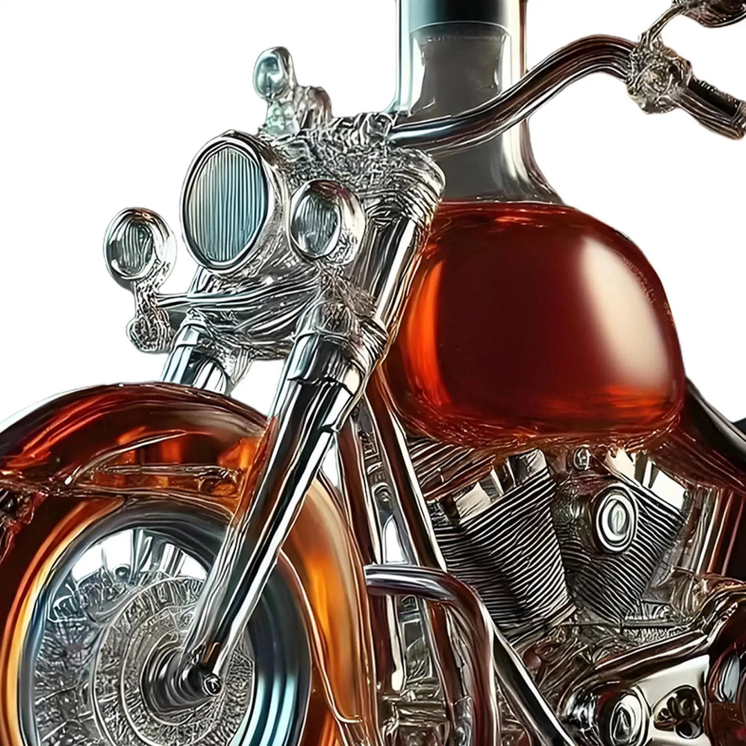 Whisky Dekanter Motorrad Design für Männer 5