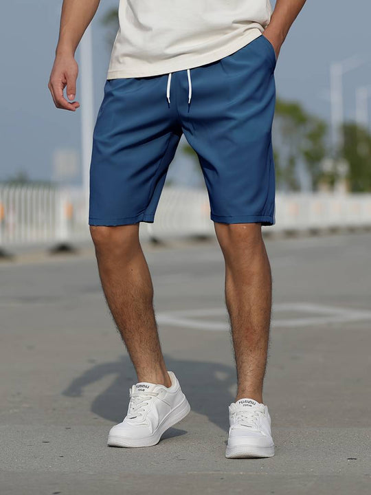 Variant image for Herren Shorts Lässig Baumwolle mit Kordelzug für Bequemen Tragekomfort-16