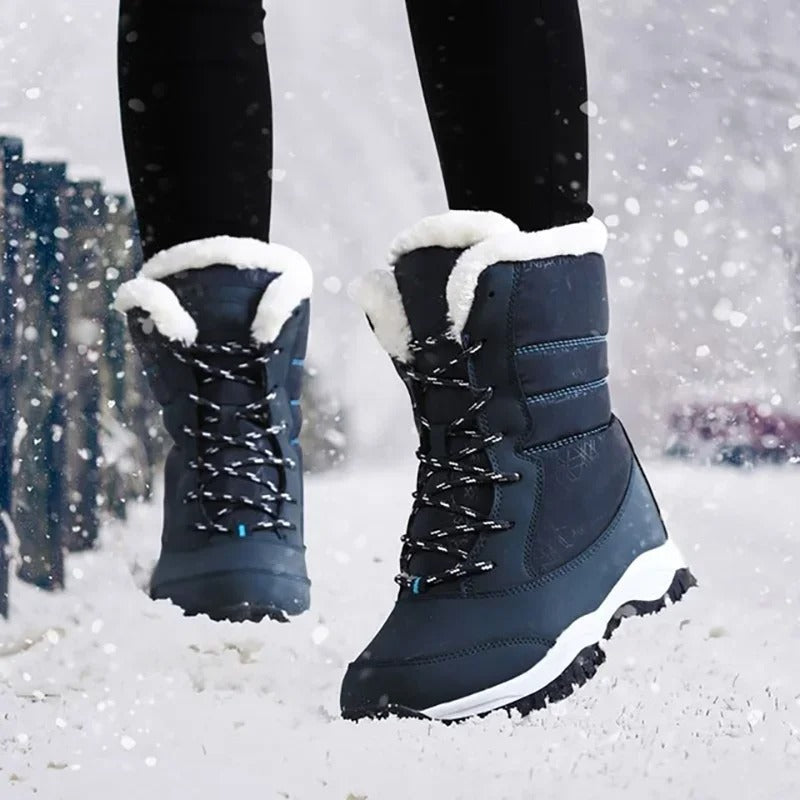 Frauen Plattform Outdoor Schneestiefel