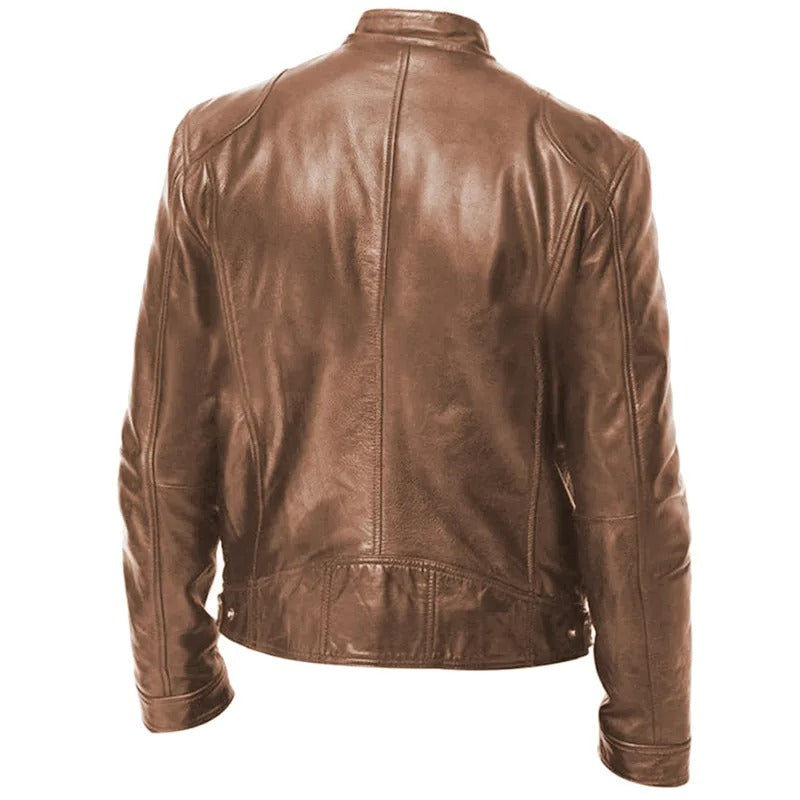 Motorrad-Lederjacke für Männer