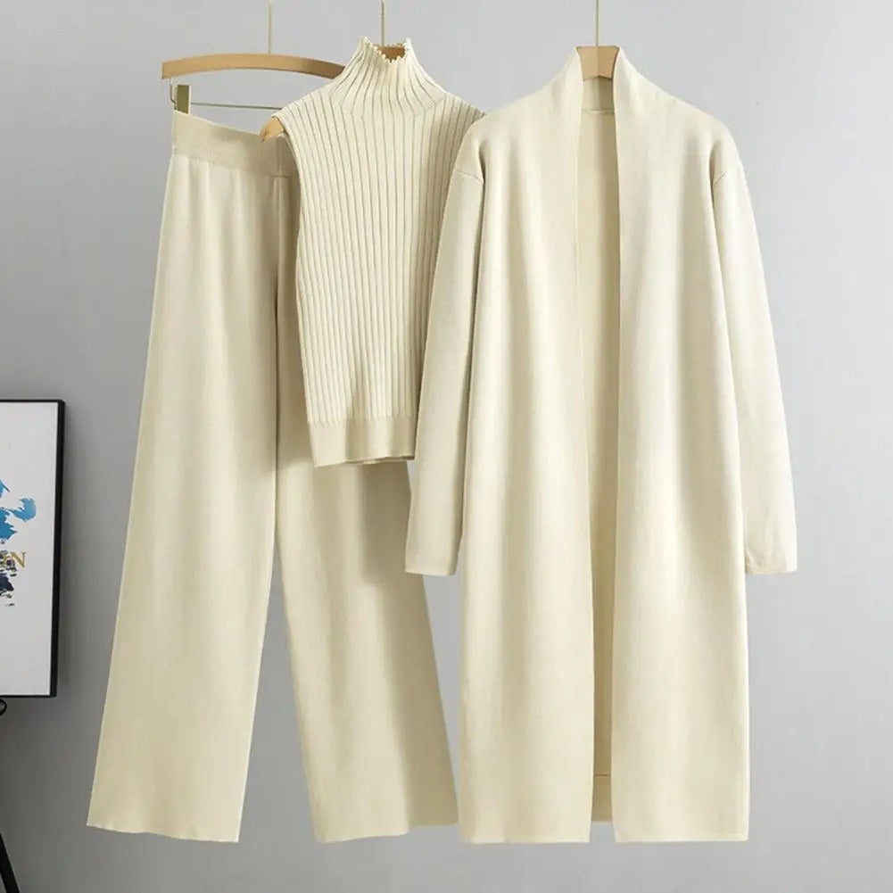 3-teiliges Set Winterweste für Damen