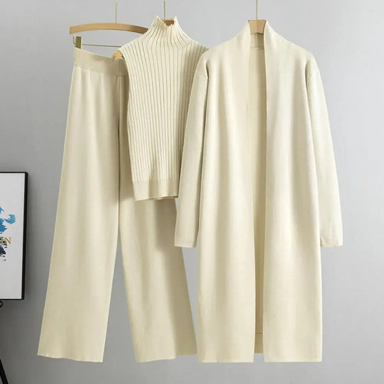 3-teiliges Set Winterweste für Damen
