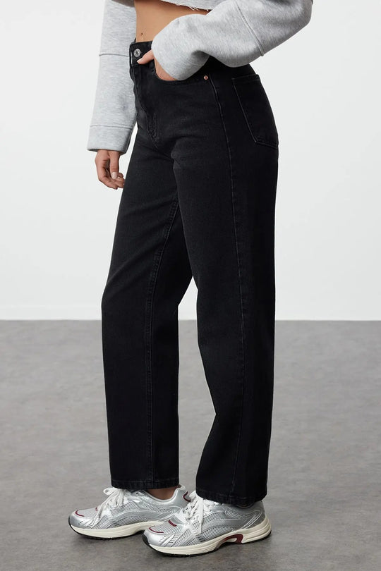 Gerade Denimhose für Damen
