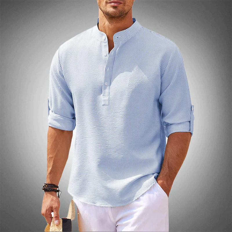 Variant image for Herren Hemd Langarm Elegantes Design Hochwertige Baumwolle-33