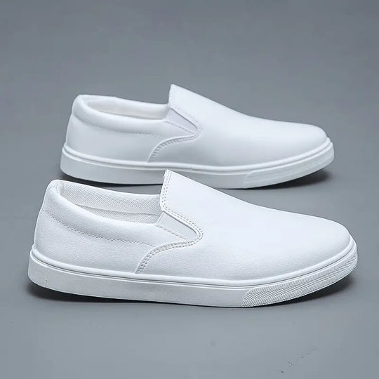Variant image for Herren Slipper Schlupfschuhe Komfortabel Leder für Lässige Outfits-1