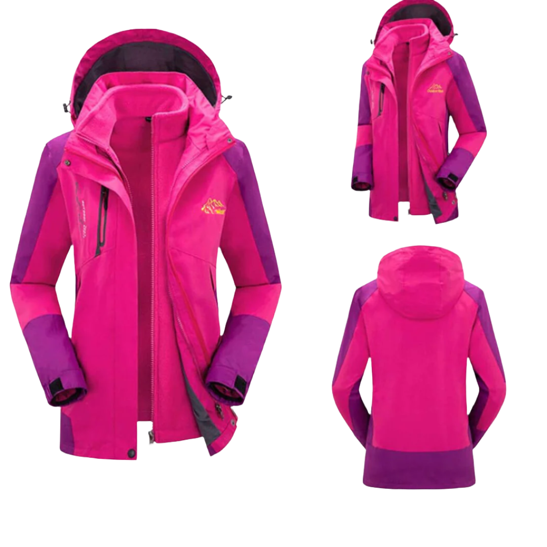 Mit Fleece gefütterte Damenjacke