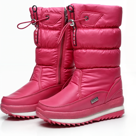 Winterstiefel aus dickem Plüsch für Frauen