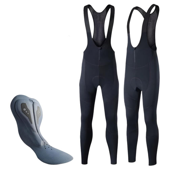 Thermo-Radlerhose für Männer + Fahrrad-Sitzpolster