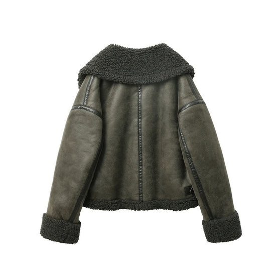 Doppelseitige Fleecejacke für Frauen
