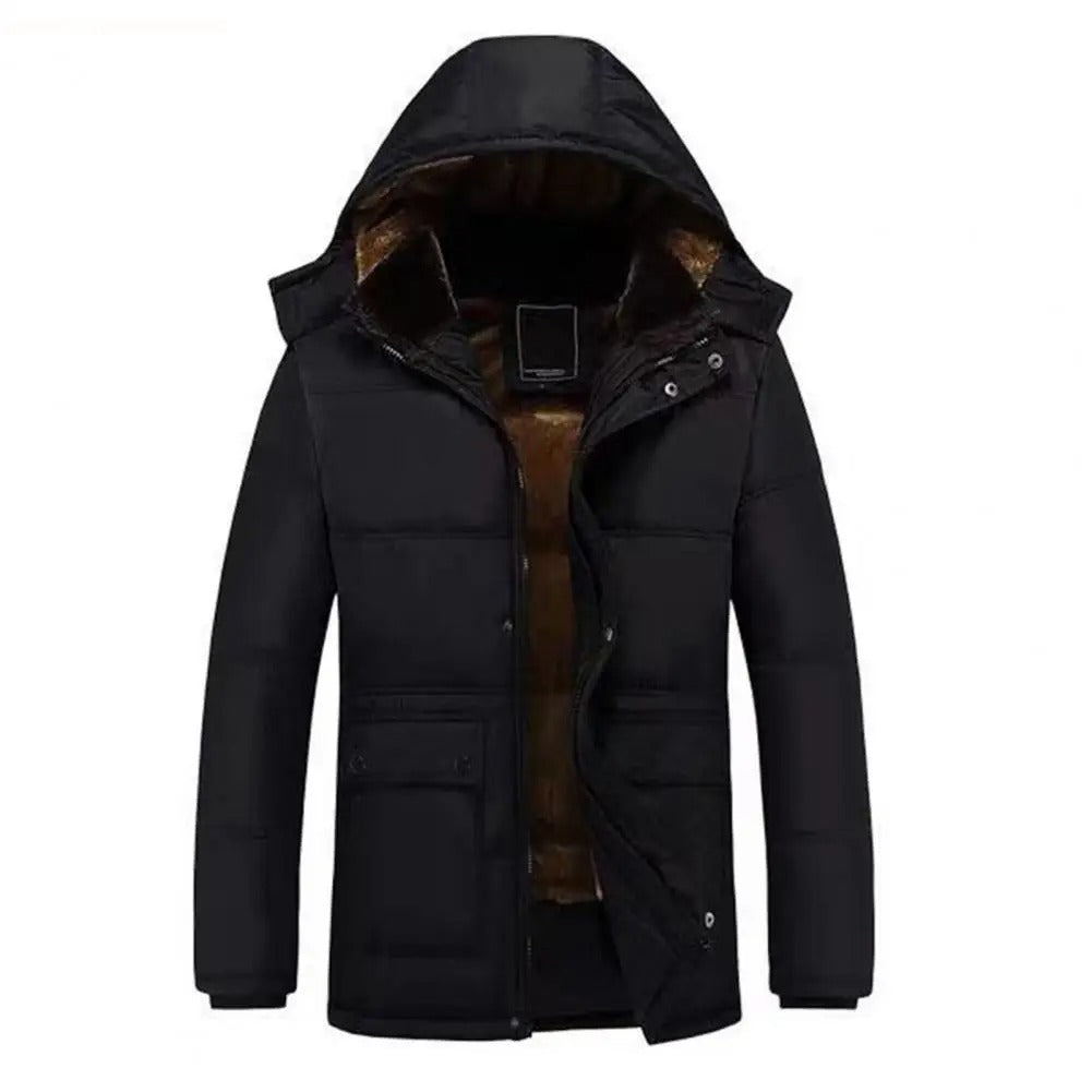 Winddichte Herren-Kapuzenjacke