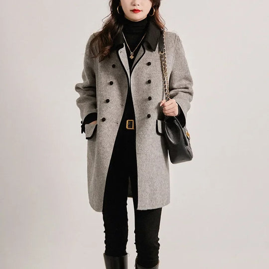 Vintage Damenjacke mit langen Ärmeln