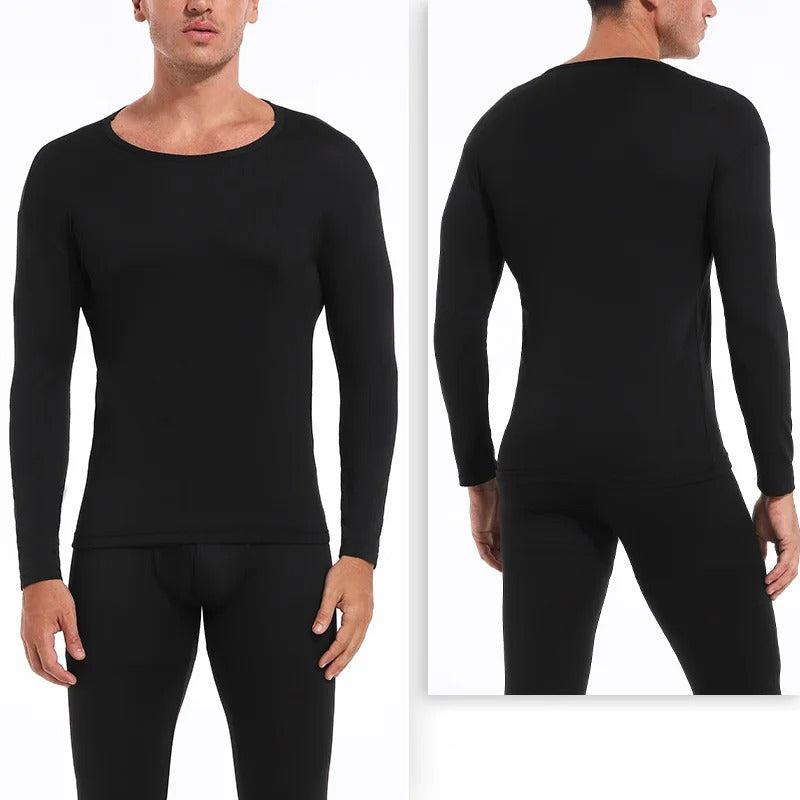 Fleece-Set aus Thermounterhemd und Leggings für Herren