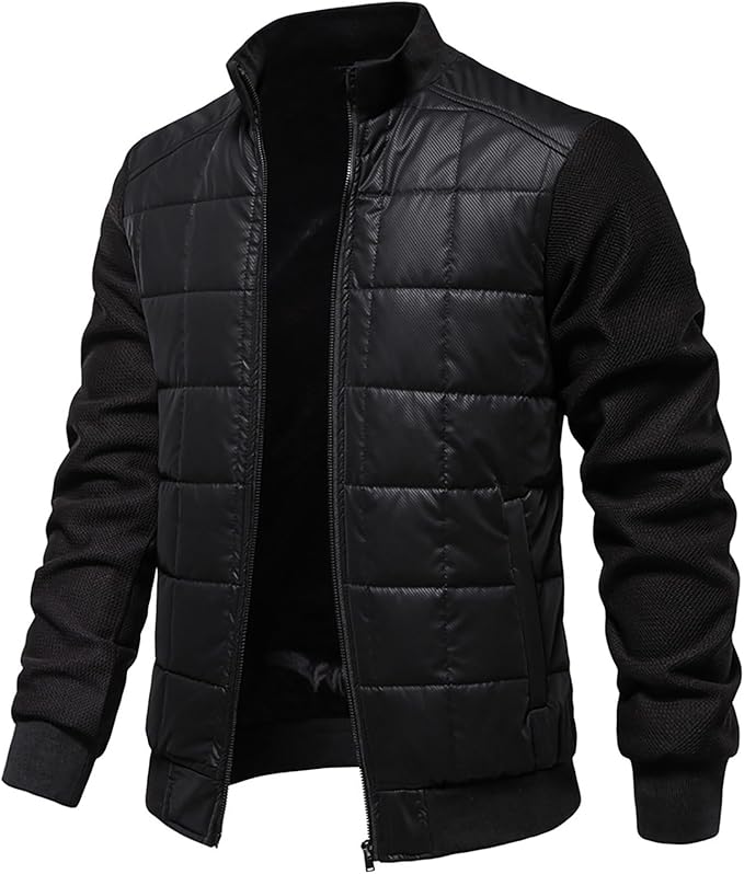 Dicke fleecegefütterte Jacke für Männer