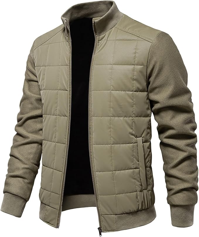 Dicke fleecegefütterte Jacke für Männer