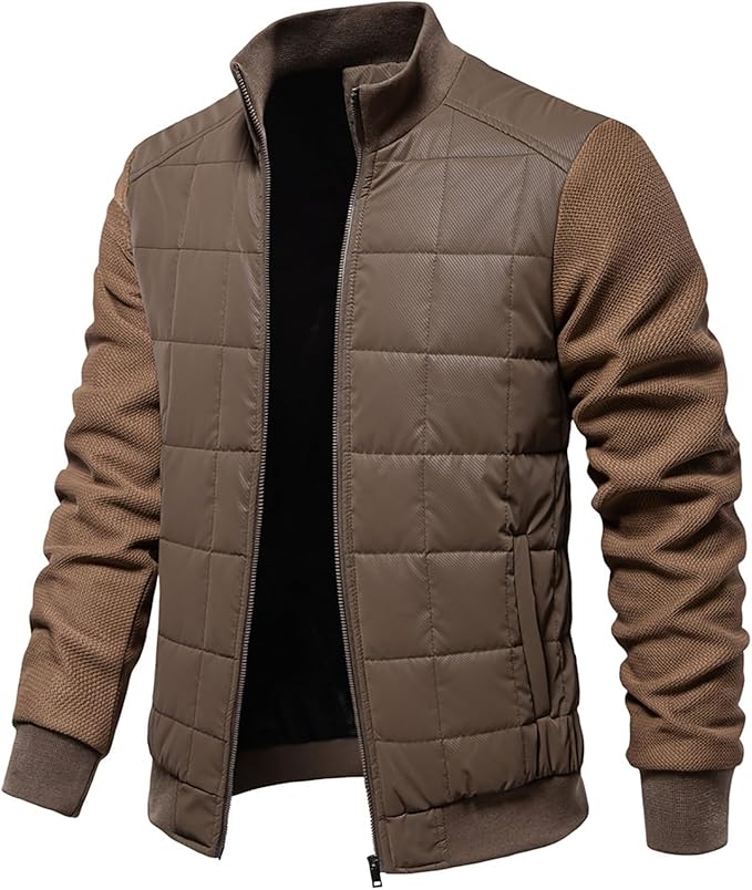 Dicke fleecegefütterte Jacke für Männer