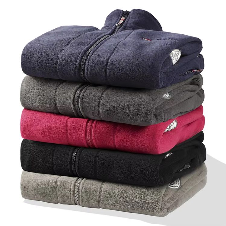 Herren Dicken Polar Fleece Jacke