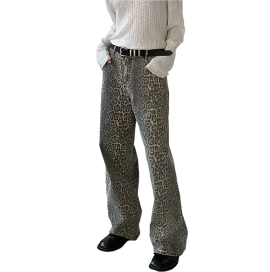 Leopard Damenhosen