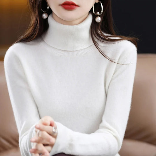 Damen-Strickpullover aus Kaschmir