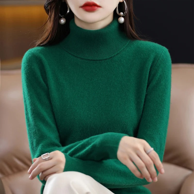 Damen-Strickpullover aus Kaschmir