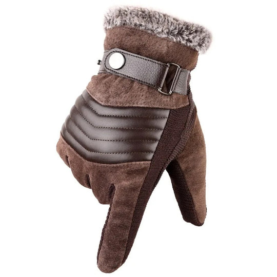 Lässige Lederhandschuhe für Männer