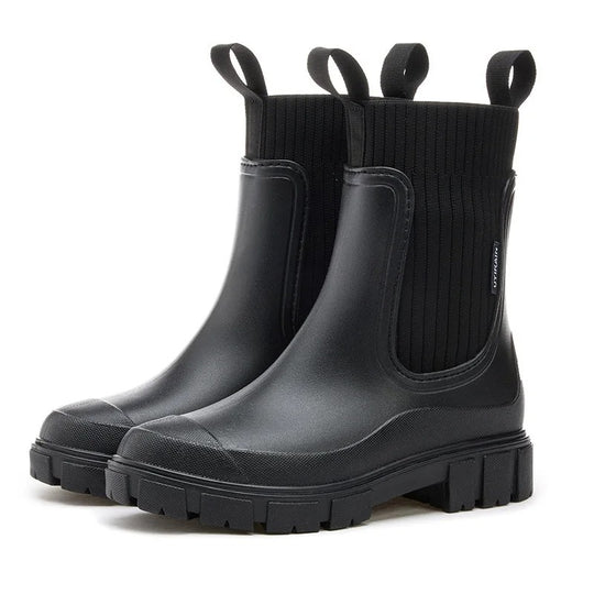Wasserdichte Plateaustiefel für Frauen