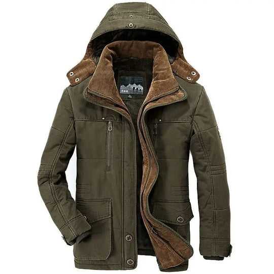 Thermojacke für Männer mit mehreren Taschen